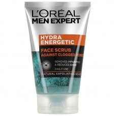 L'Oreal Men Expert Hydra Energetic Deep Exfoliating Face Scrub 100 ml